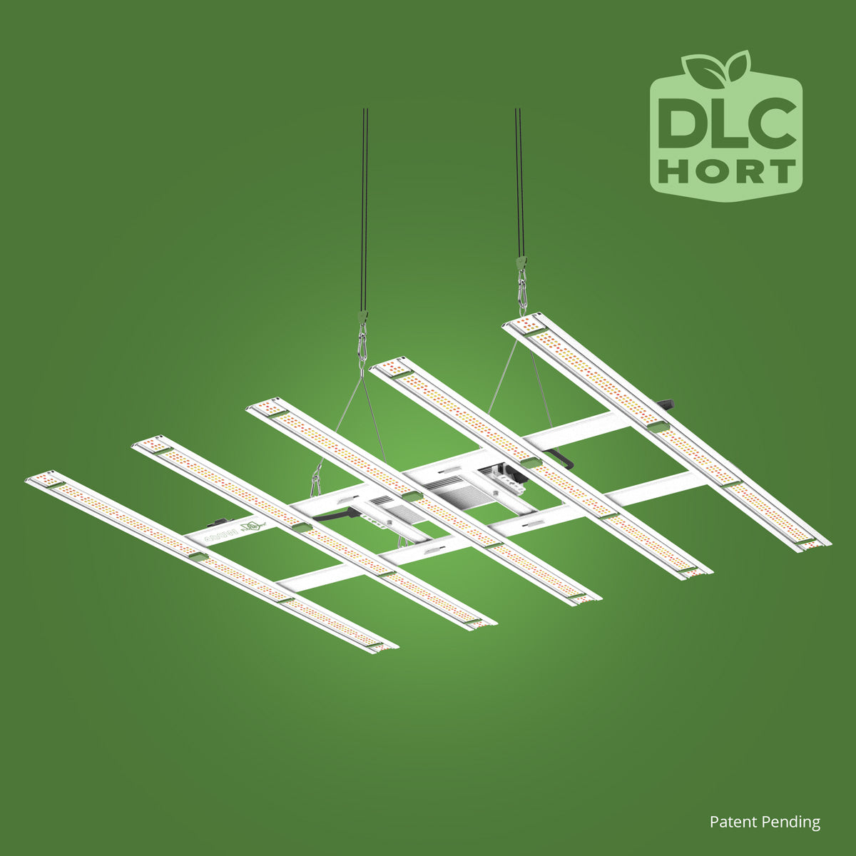 Patent Pending 400W Full Spectrum LED Grow Light with Custom Diodes