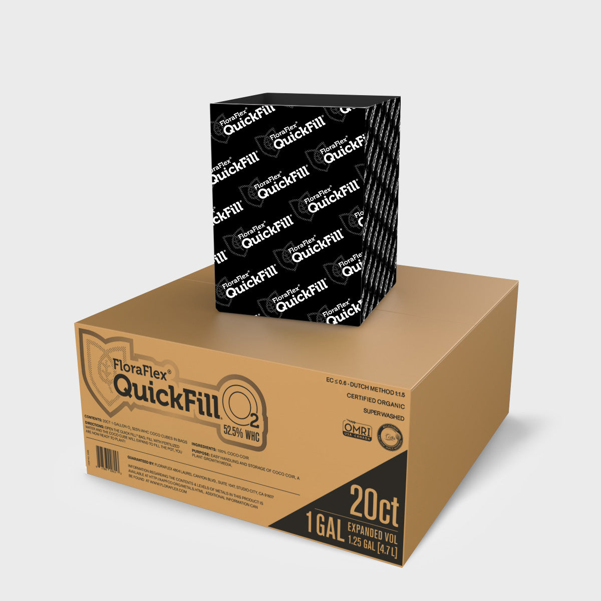 1 Gal Quickfill™ O2 | 60% WHC | FloraFlex