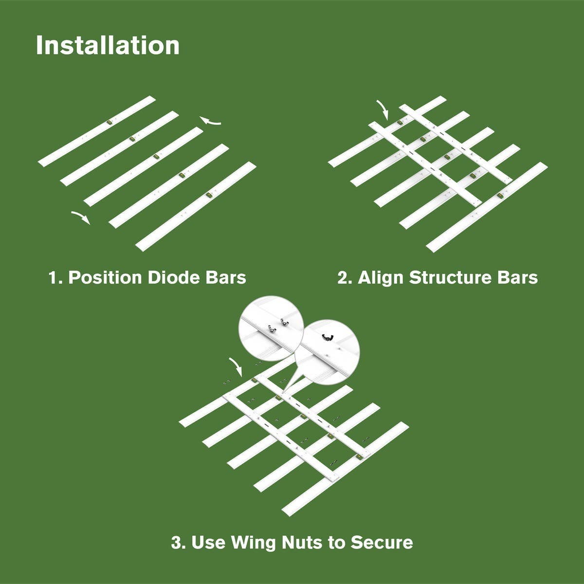 FloraFlex LED Light - 400W | 120V | Pallet