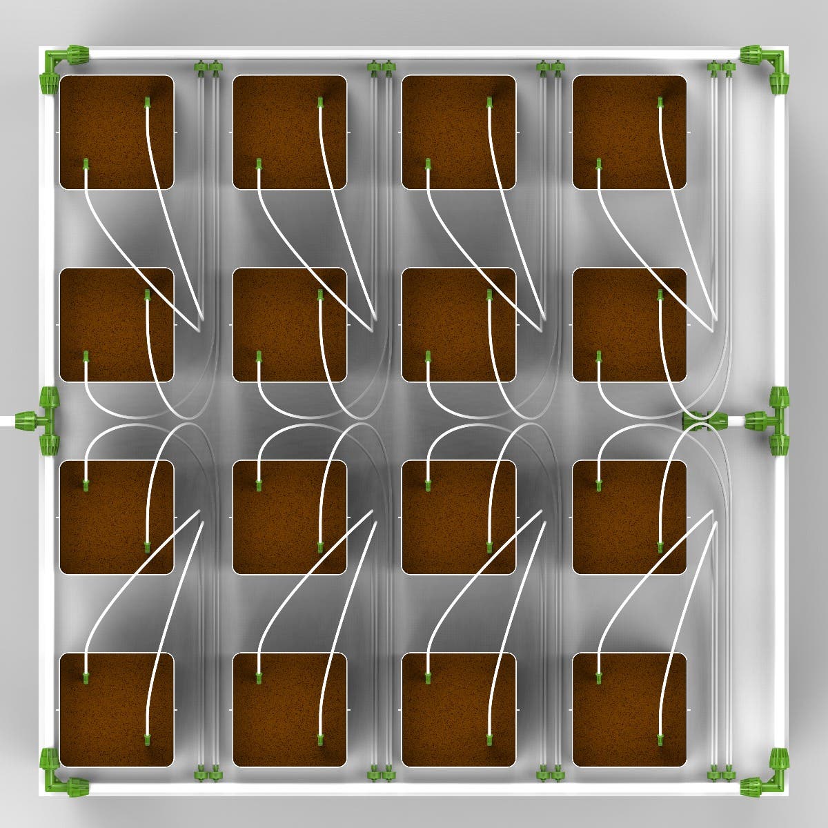 16 Plant Micro Drip Irrigation Kit w/ 1 Gal QuickFill 60%