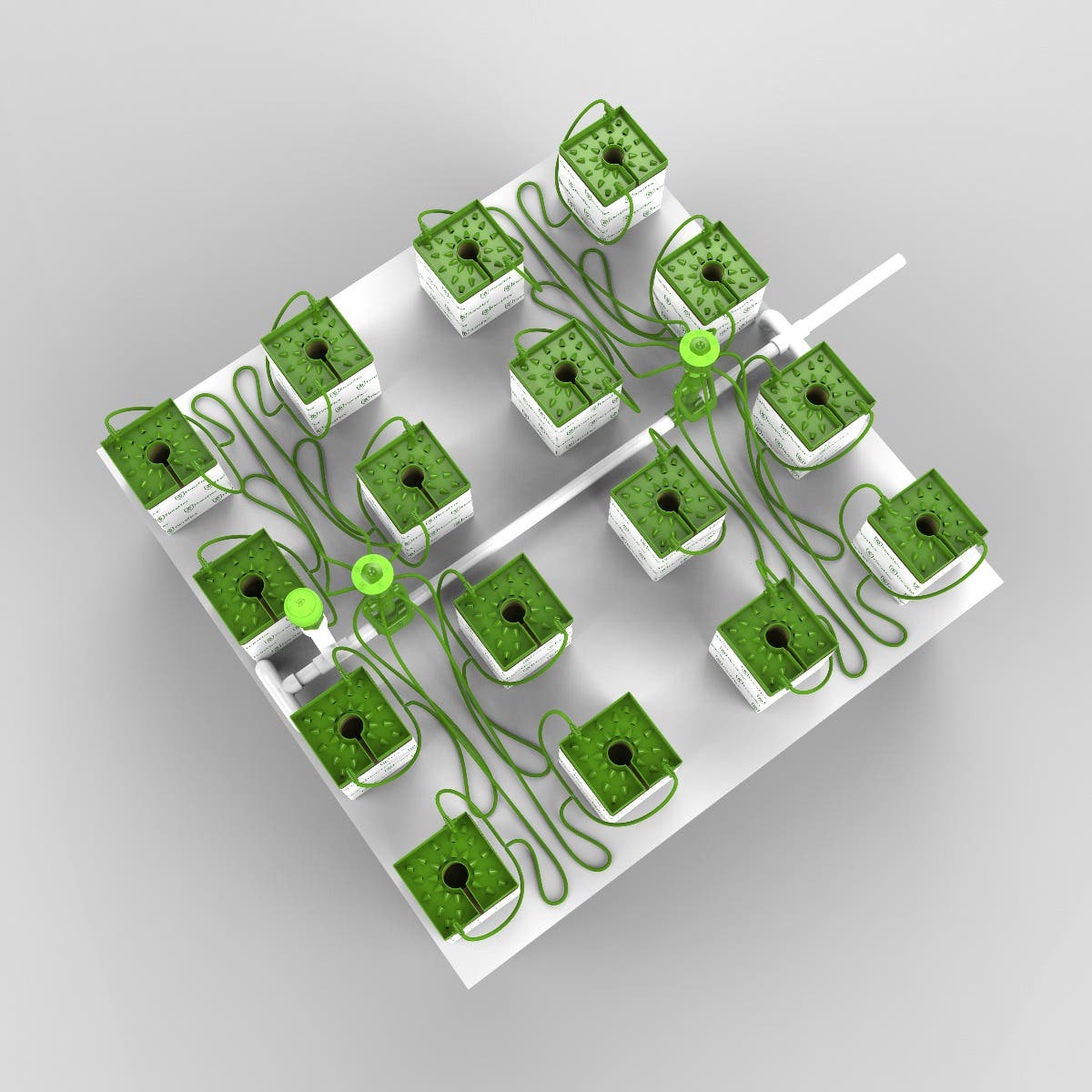 16 Plant FloraCap Irrigation Kit | Substrate Not Included