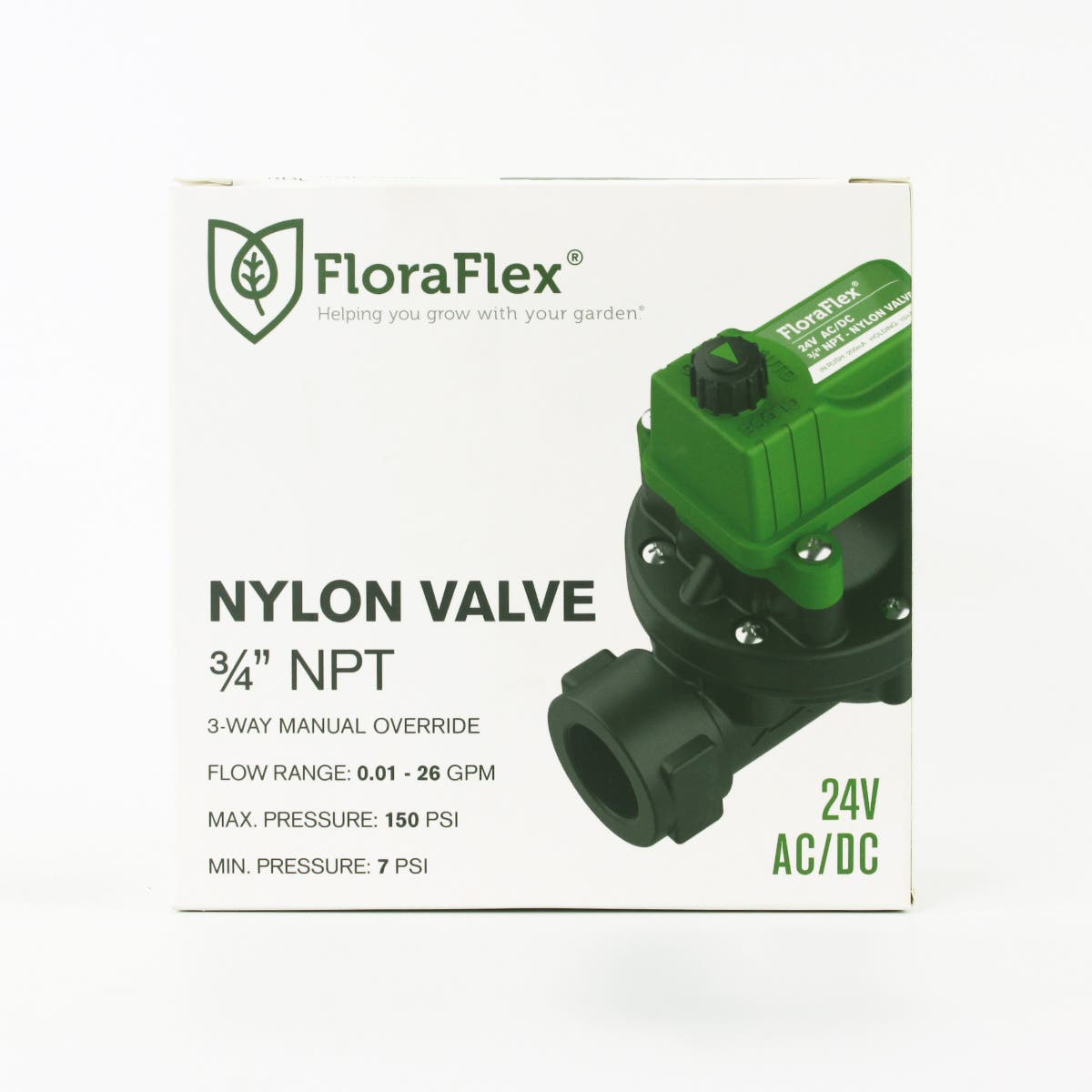 FloraFlex Nylon Valve | 3/4