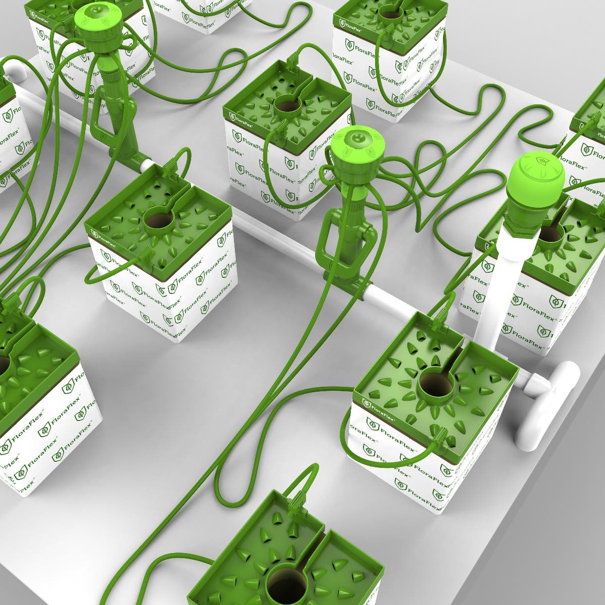 12 Plant FloraCap Irrigation Kit | Substrate Not Included