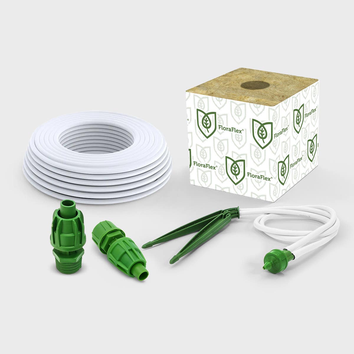 Kit 2 - 6 FloraFlex Wool with 2-Way Micro Drip Irrigation