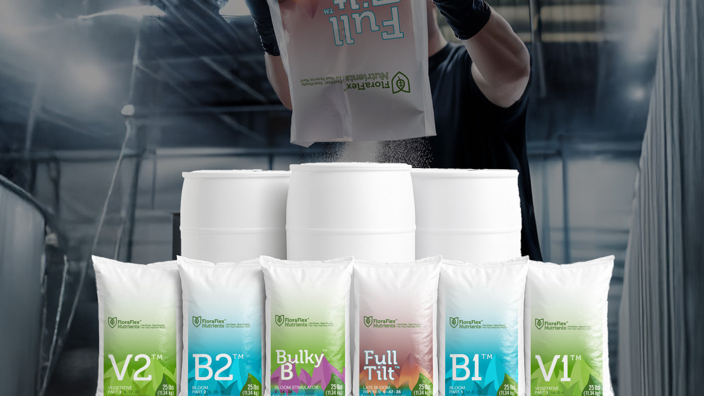 Cannabis Nutrients Guide: FloraFlex Feeding from Veg to Bloom