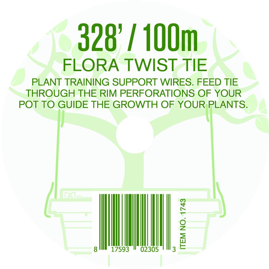 Flora Twist Ties