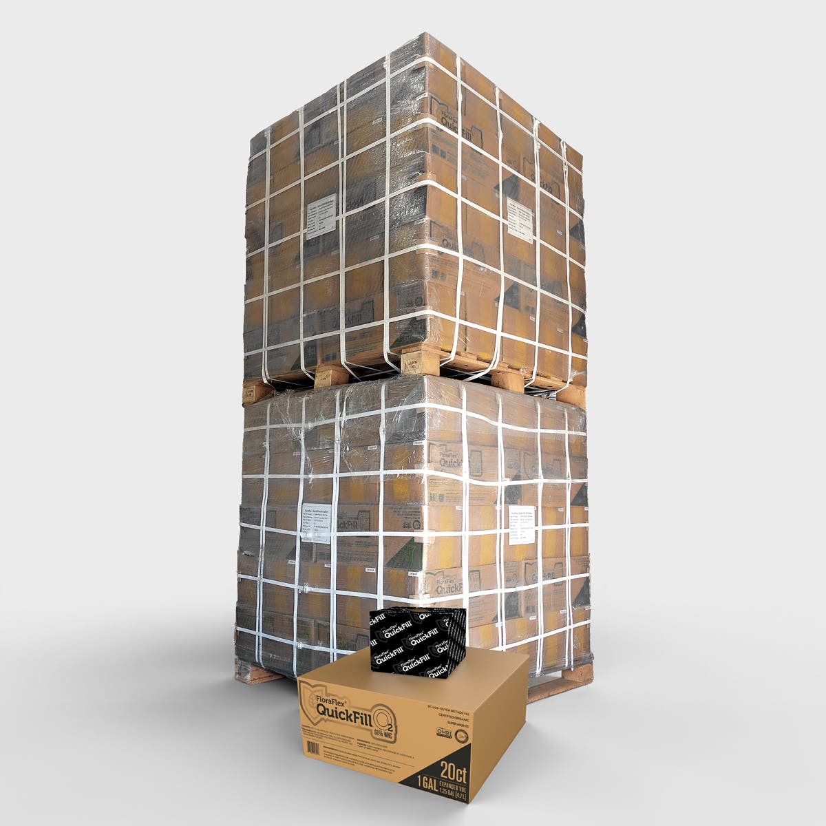 1 Gal Quickfill™ O2 Covered Top | 60% WHC | FloraFlex