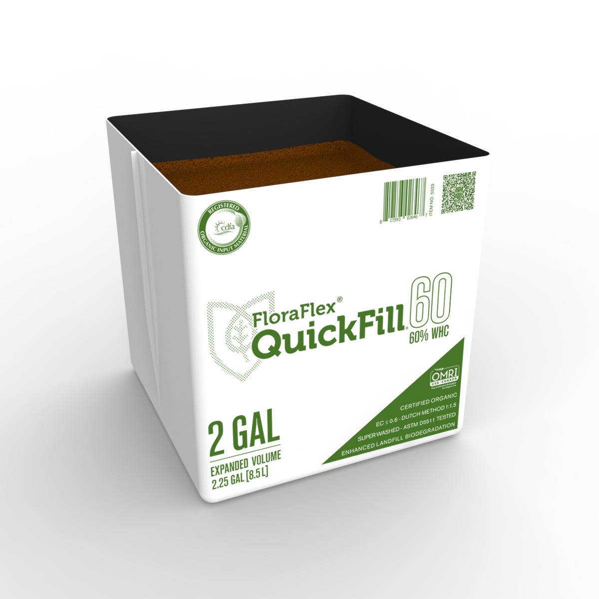 2 Gal QuickFill™ | 60% WHC