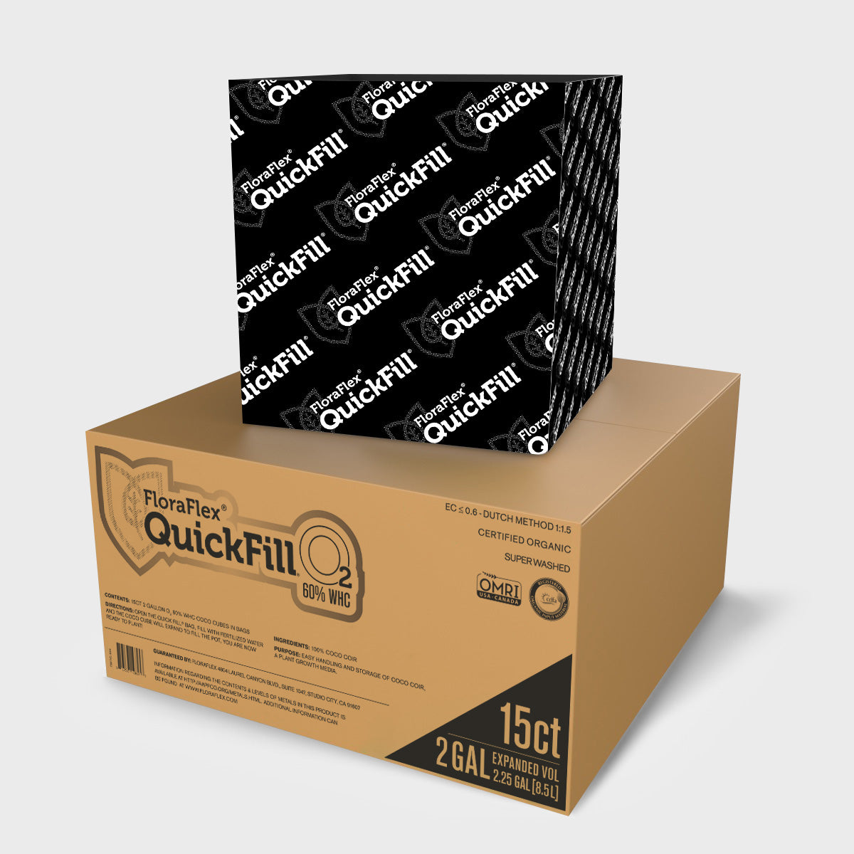 2 Gal Quickfill™ O2 | 60% WHC | FloraFlex