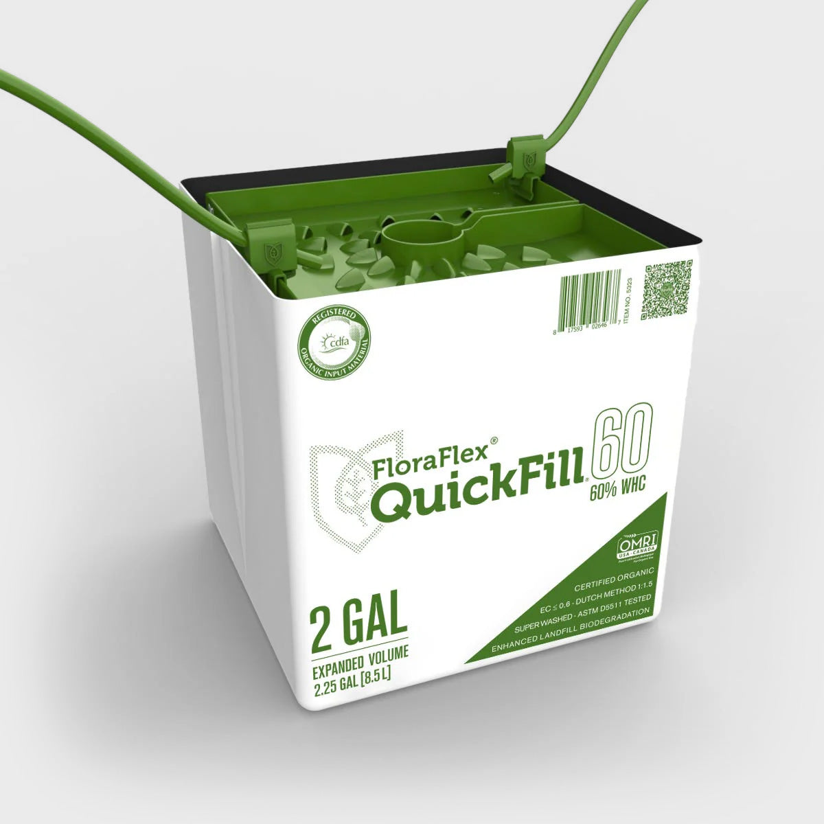 2 Gal QuickFill™ | 60% WHC | FloraFlex