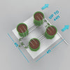 4 Plant Micro Drip Irrigation & Drainage Kit w/ 5 Gal Pots