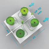 4 Plant Matrix Irrigation Kit w/ 5 Gal Pots