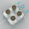 4 Plant Micro Drip Irrigation Kit w/ 5 Gal Pots