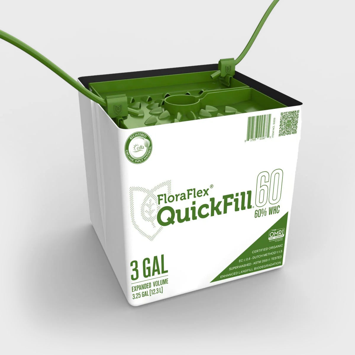 3 Gal QuickFill™ | 60% WHC | FloraFlex