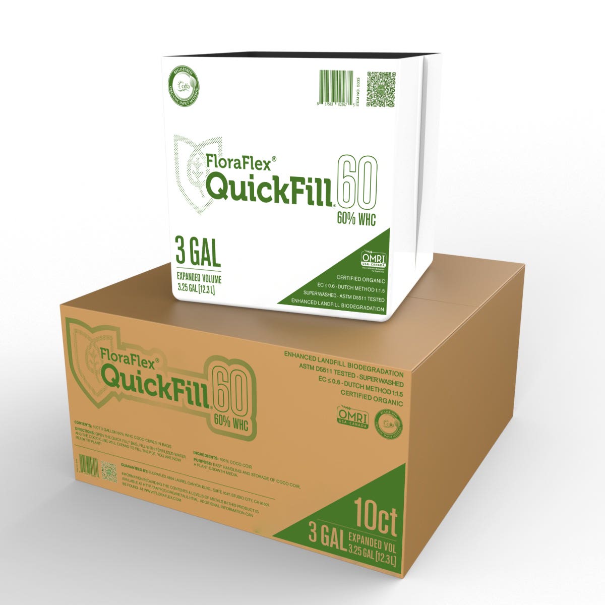 3 Gal QuickFill™ | 60% WHC