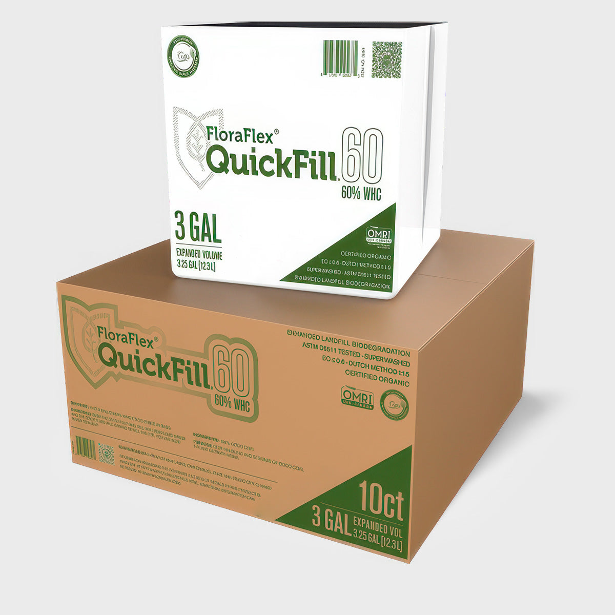 3 Gal QuickFill™ | 60% WHC | FloraFlex