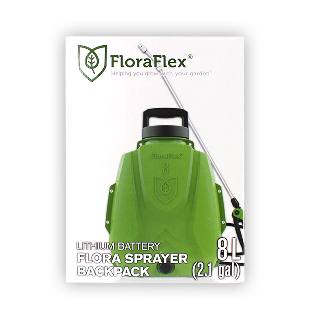 FloraFlex 8L Battery Powered Backpack Sprayer - Effortless Plant
