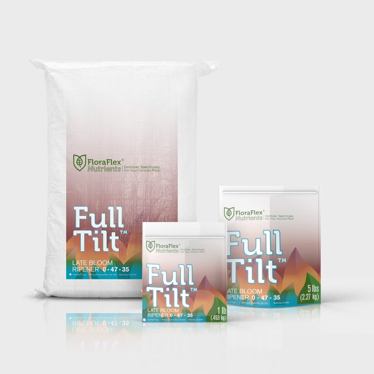 Flora Flex Nutrients Starter Kit – Concimi Per Piante, Campioncini V1, V2, B1, B2, Full Tilt