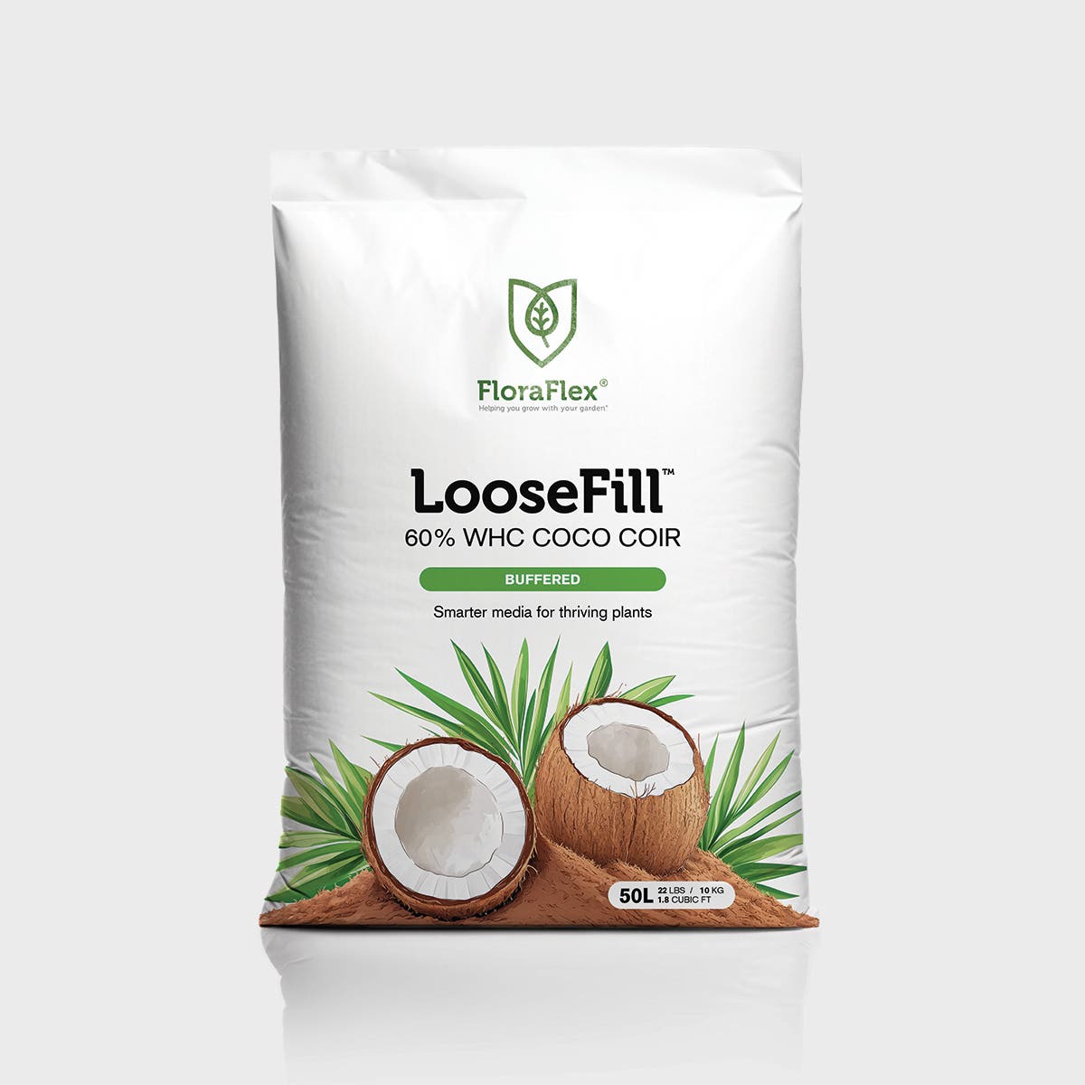 Buffered 50L LooseFill™ 60% WHC Coco Coir