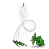 FloraFlex Micro Drip | 4-Way Original Split Micro Tube Dripper Assembly 0.2 GPH Per Stake | 36", 48"