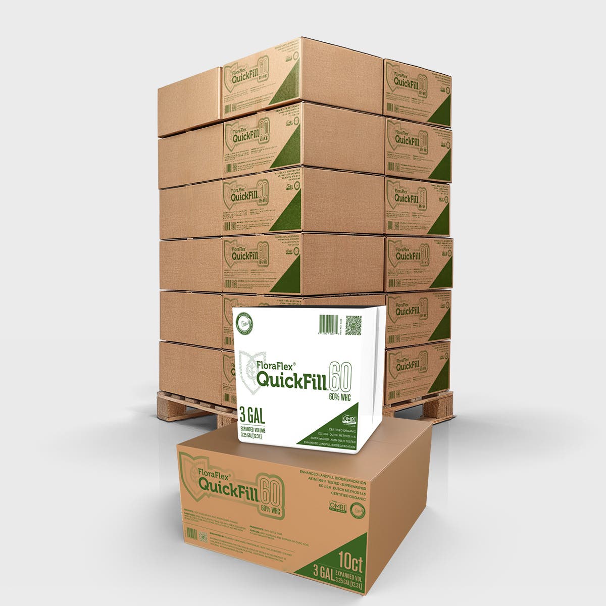3 Gal QuickFill™ | 60% WHC | FloraFlex