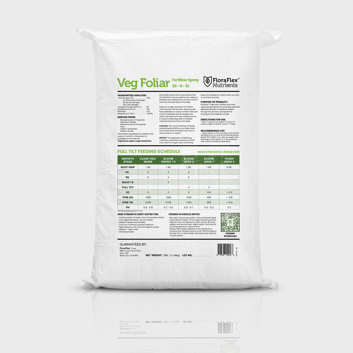 VEG FOLIAR
